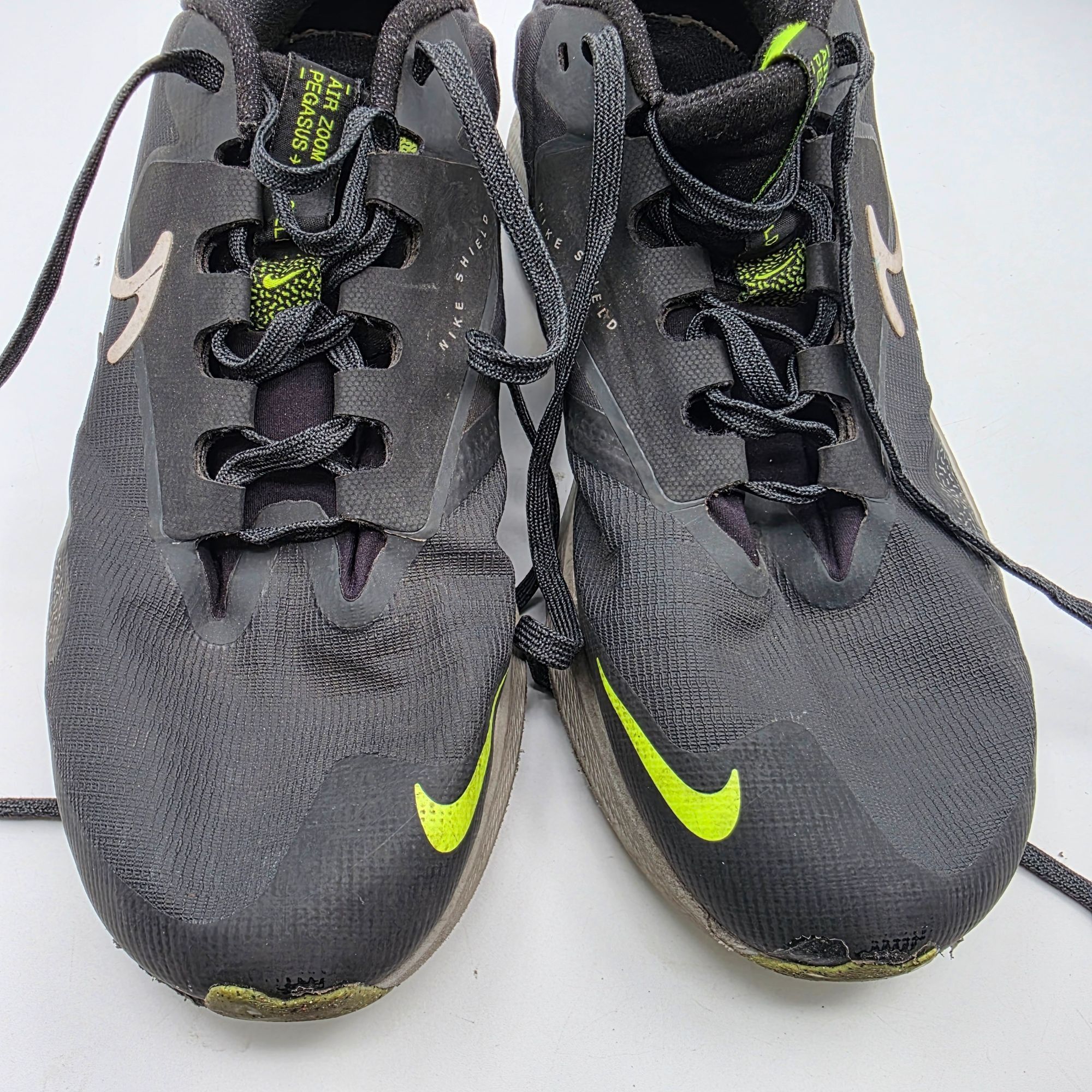 Nike Nike Air Zoom Pegasus 39 Shield Mens Size 7.5 Black Dark Smo Size US 7.5 / EU 40-41 - 9 Thumbnail