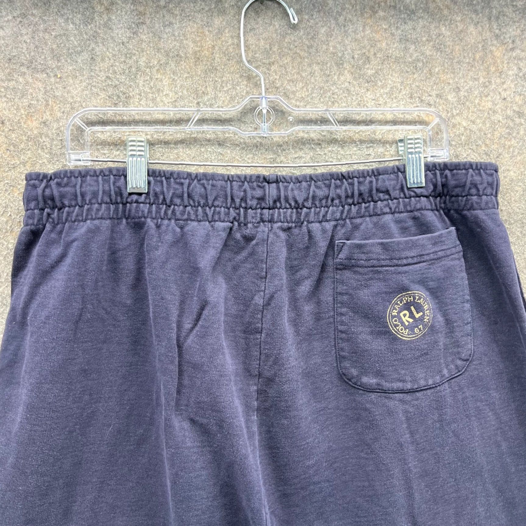 Polo Ralph Lauren Polo Ralph Lauren Sweatpants Jogger XL Blue Navy Logo Pockets Elastic Waist Mens Regular Fit Style: Pants Size US 36 / EU 52 - 5 Thumbnail