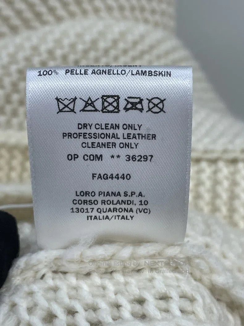 Loro Piana Loro Piana Shearling Lambskin and Cashmere Knit Jacket Size S / US 4 / IT 40 - 9 Thumbnail