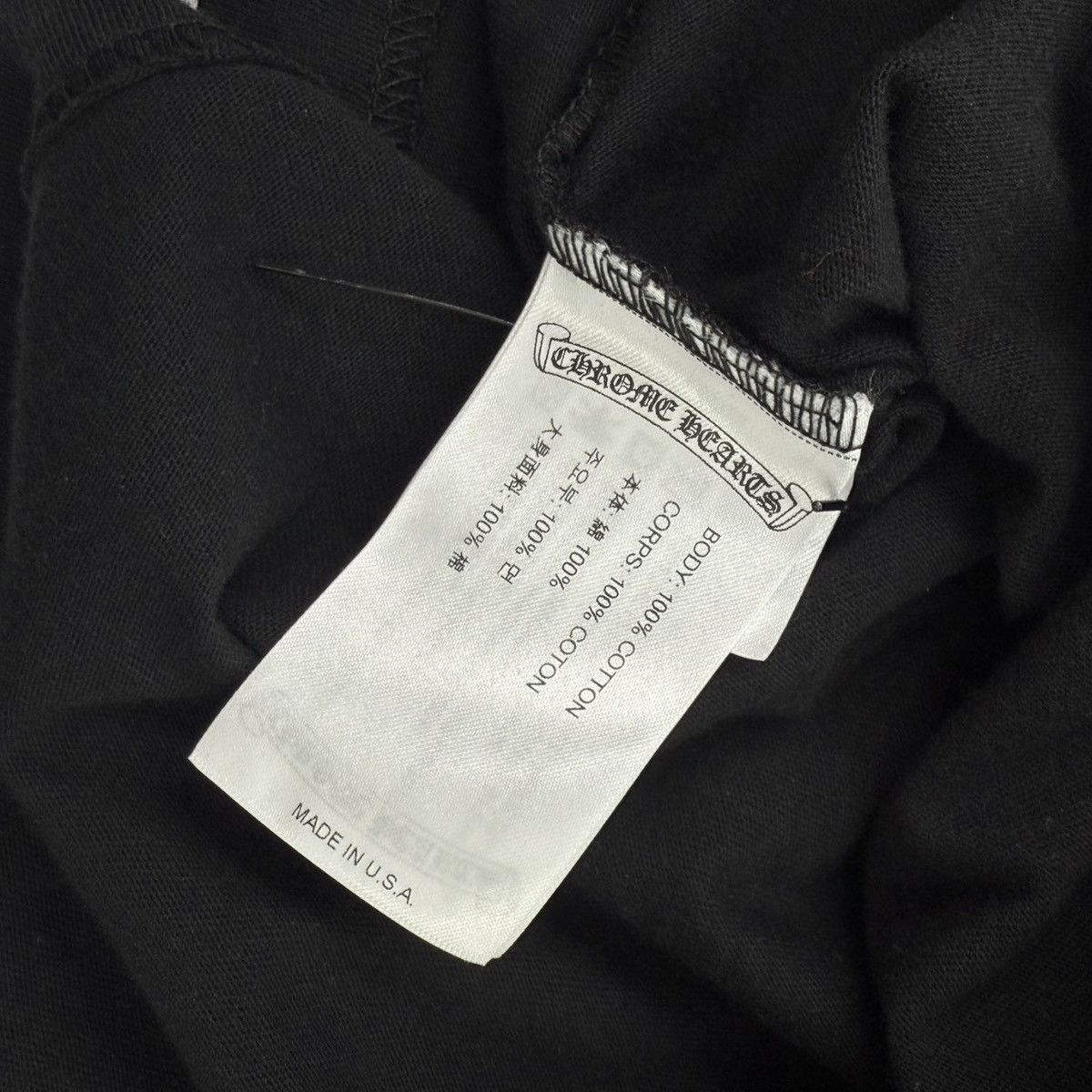Chrome Hearts Chrome Hearts Neck Logo Long Sleeve - XL Size US XL / EU 56 / 4 - 7 Thumbnail