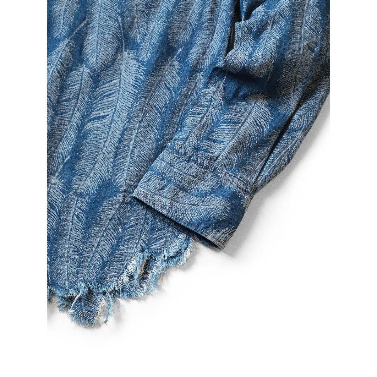 Kapital Kapital 5oz Magpie Denim Western Shirt (long sleeve) lig s2 Size US M / EU 48-50 / 2 - 6 Thumbnail