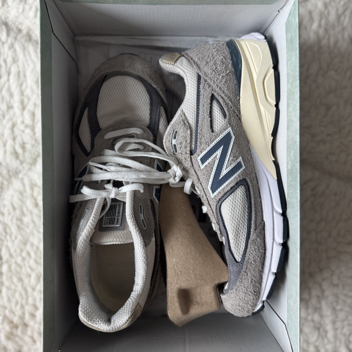 New Balance New Balance 990v4 MiUSA Grey Day (2023) Size US 9 / EU 42 - 7 Thumbnail