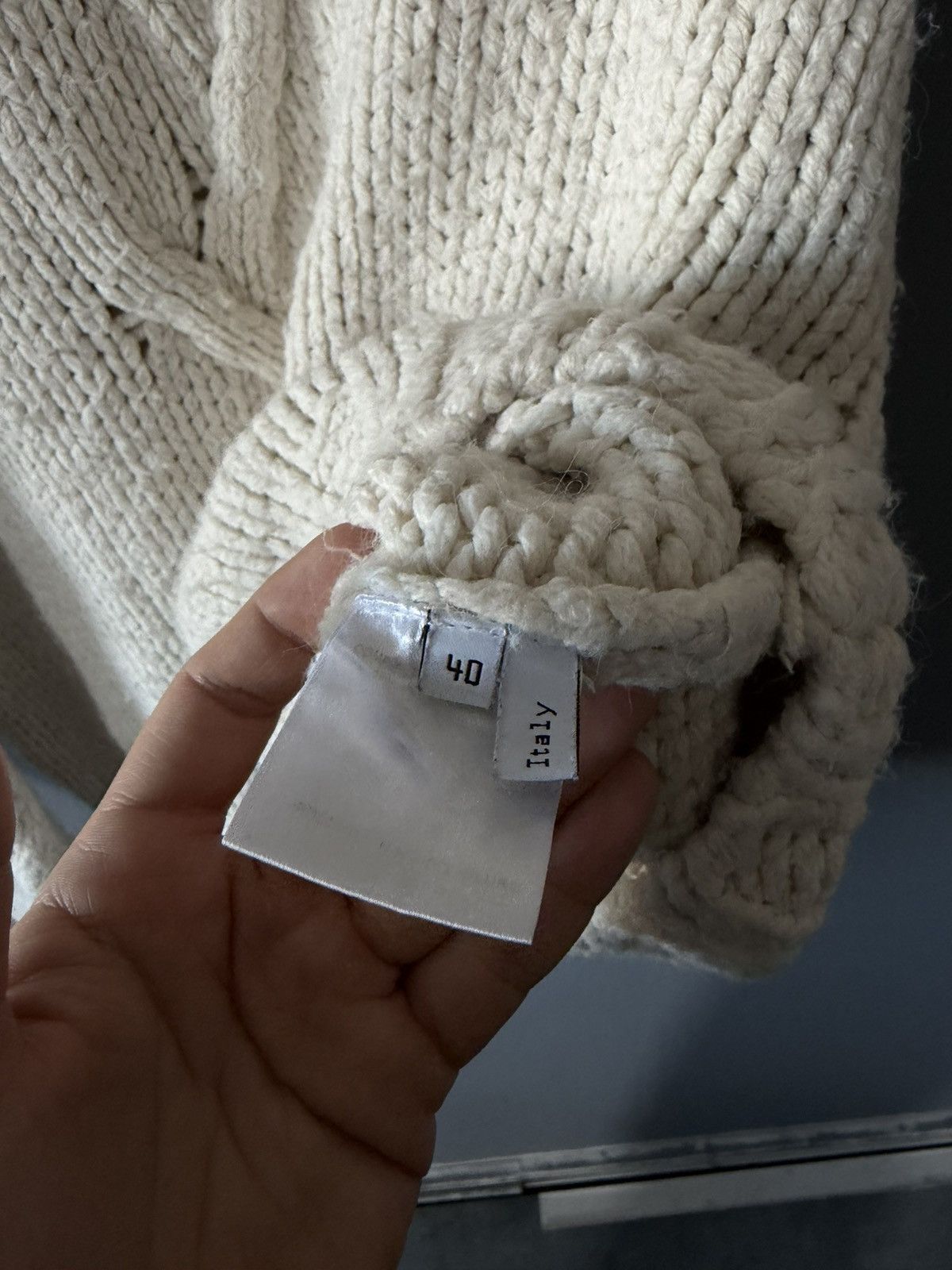 Balenciaga Balenciaga knit oversized sweater Size US L / EU 52-54 / 3 - 13 Thumbnail