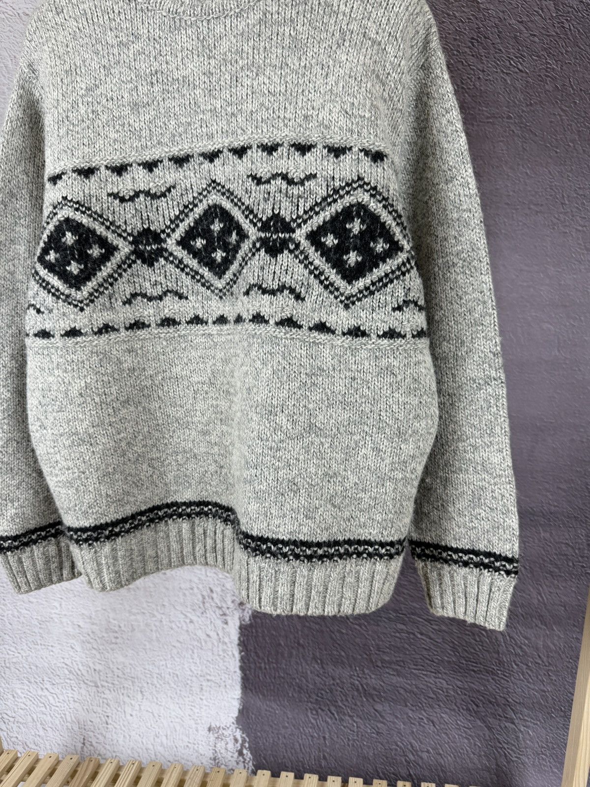 Burton Burton vintage ornament wool sweater size 5 knitwear Size US XL / EU 56 / 4 - 7 Thumbnail