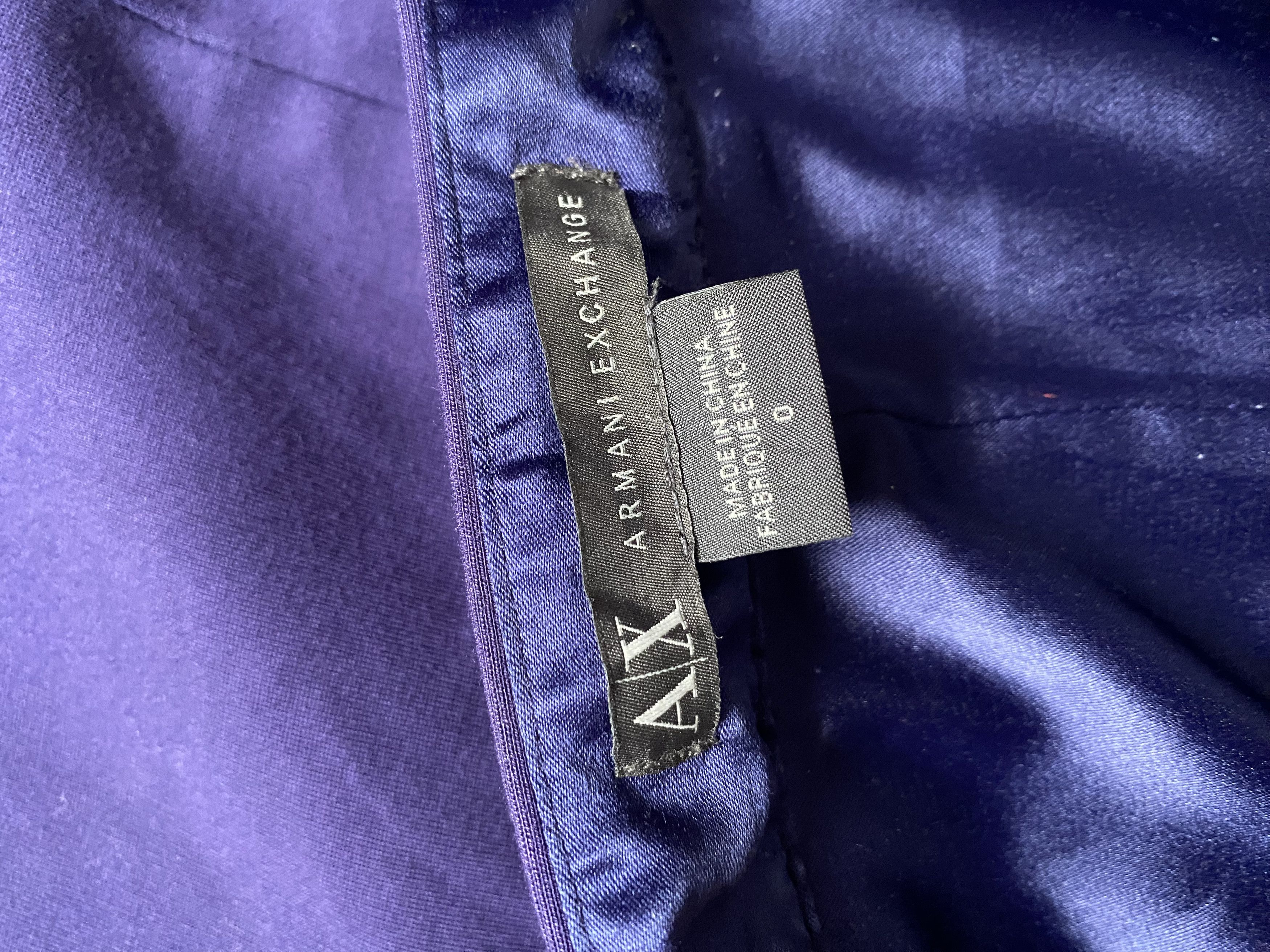 Armani × Armani Exchange × Giorgio Armani Armani Exchange Purple Skirt – Size 0 Size 25" / US 0 / IT 36 - 2 Thumbnail