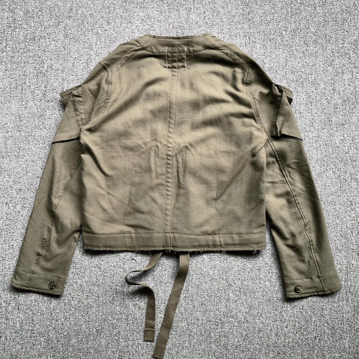 Takahiromiyashita The Soloist. Sz 44 The Soloist 11SS Stripe Military Jacket-2507 Size US S / EU 44-46 / 1 - 2 Thumbnail