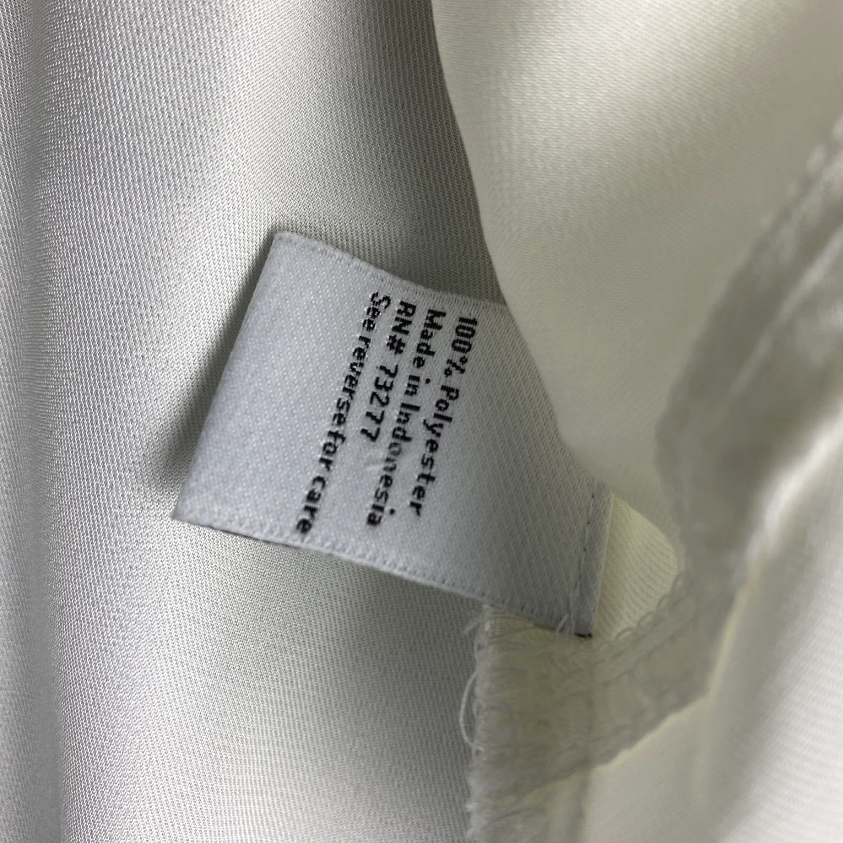 Nine West Nine West Blouse Women M Long Sleeve White Plaid V-Neck Relaxed Fit Bohemian Size M / US 6-8 / IT 42-44 - 5 Thumbnail