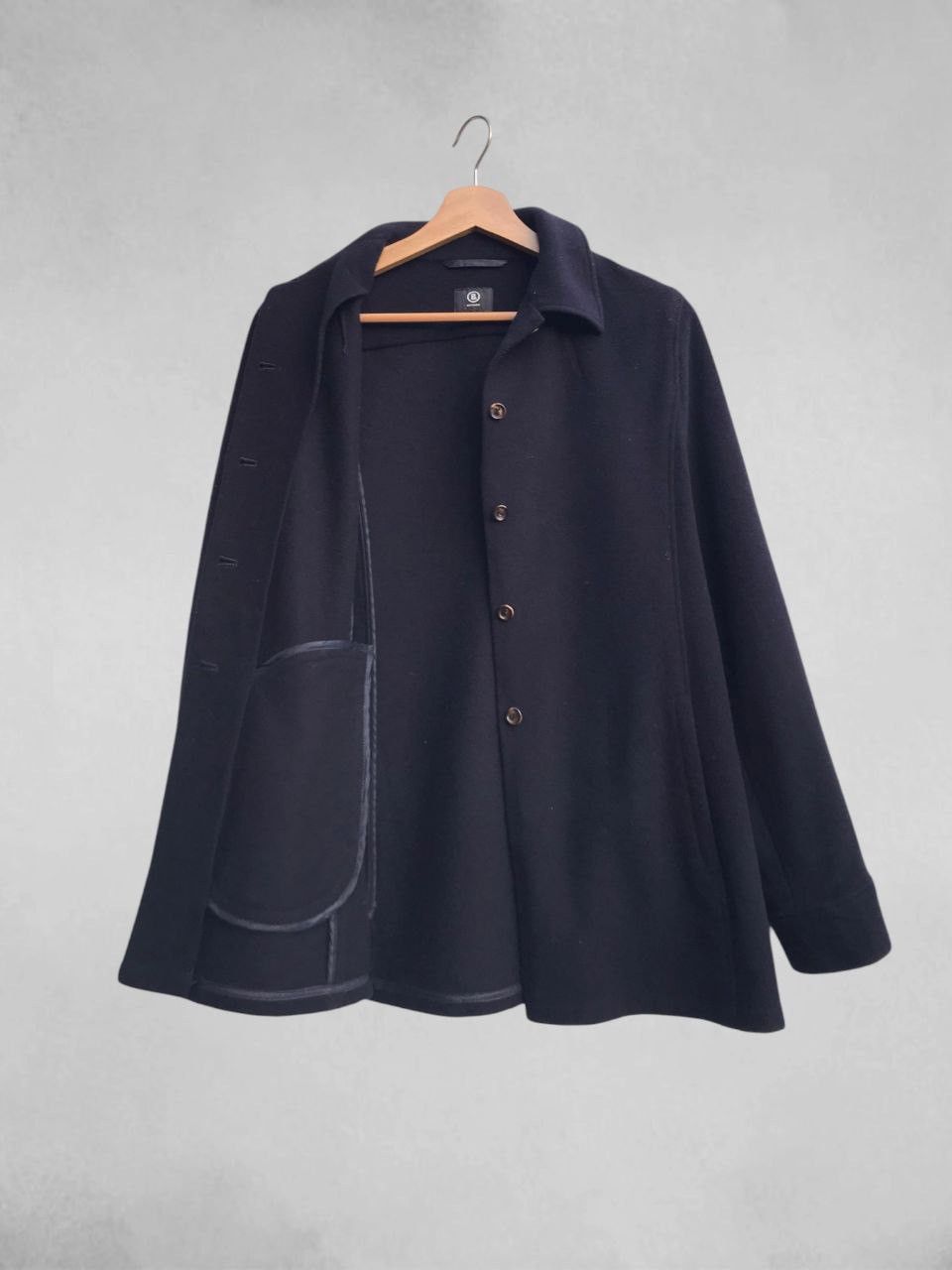 Bogner Bogner Wool Shirt Jacket Size L / US 10 / IT 46 - 4 Thumbnail