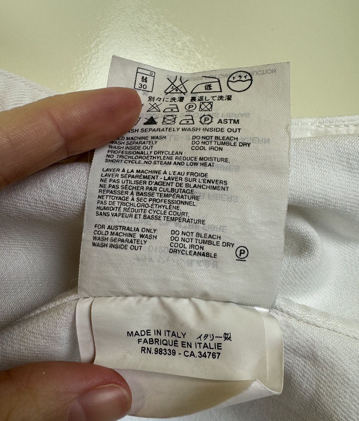 Prada Prada Luna Rosa vintage white denim cotton jacket rare S Size S / US 4 / IT 40 - 12 Thumbnail