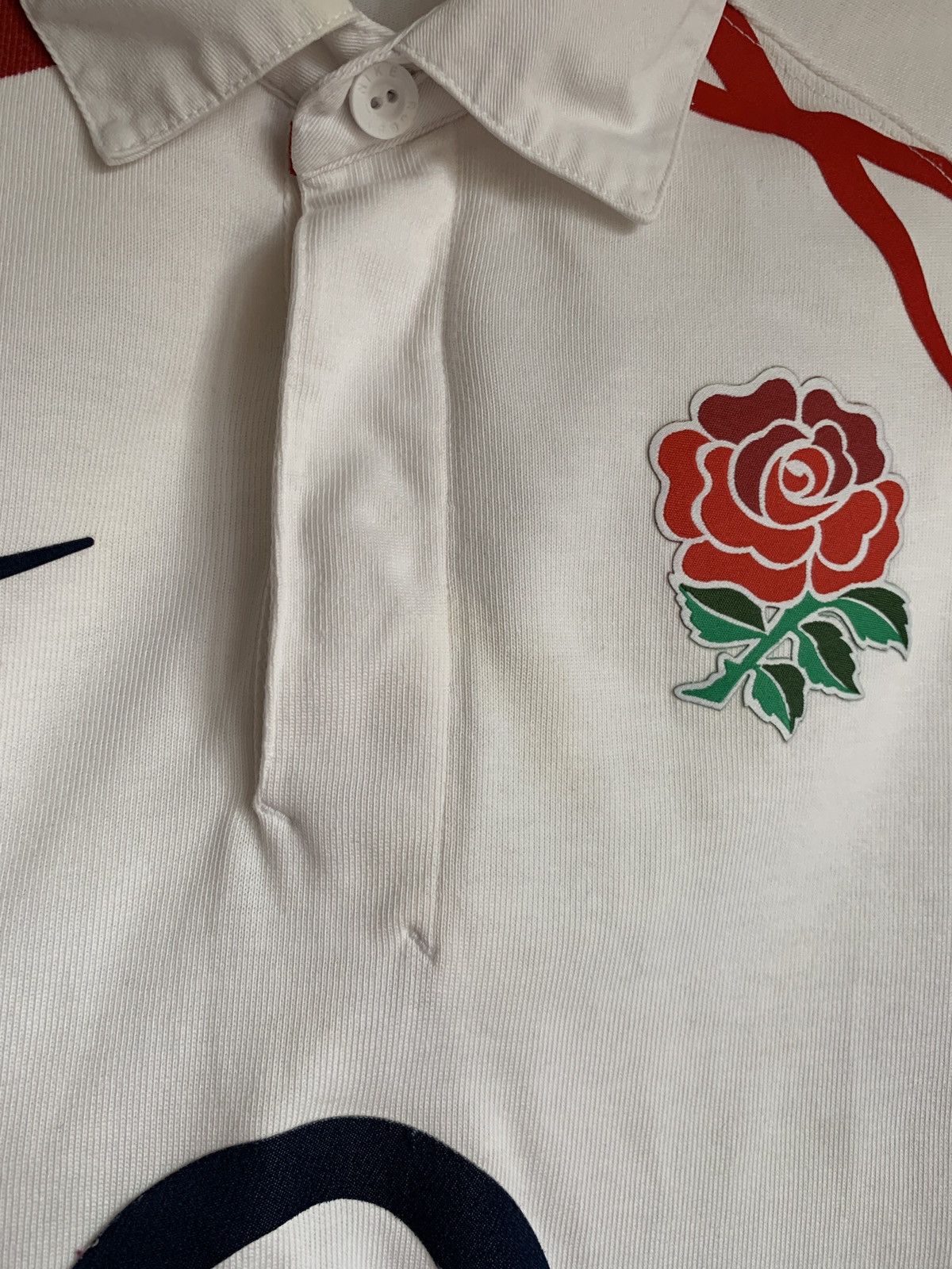 Vintage England Vintage Rugby Union Long Sleeve Shirt Nike Retro S Size US S / EU 44-46 / 1 - 6 Thumbnail