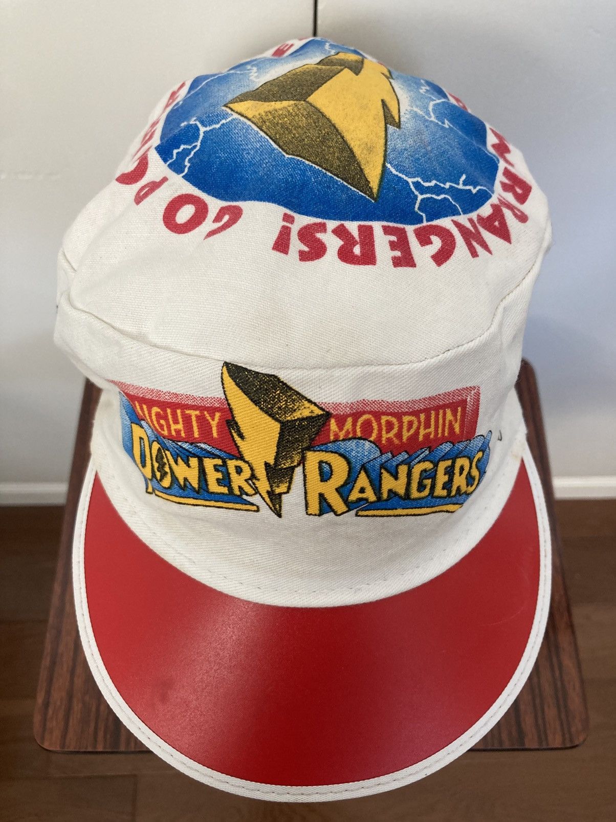 Vintage MIGHTY MORPHIN POWER RANGERS HAT CAP VINTAGE 90S MMPR PROMO Size ONE SIZE - 2 Thumbnail
