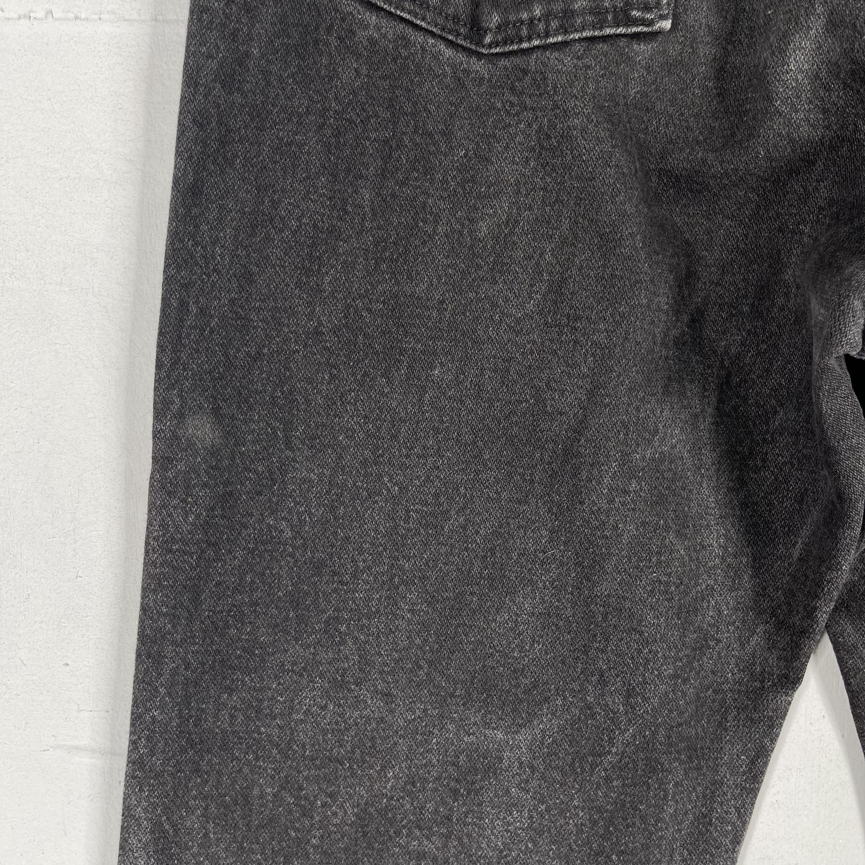 Vintage × Wrangler Size 32 Vintage Distressed Wrangler Black Washed Jeans Size US 32 / EU 48 - 8 Thumbnail