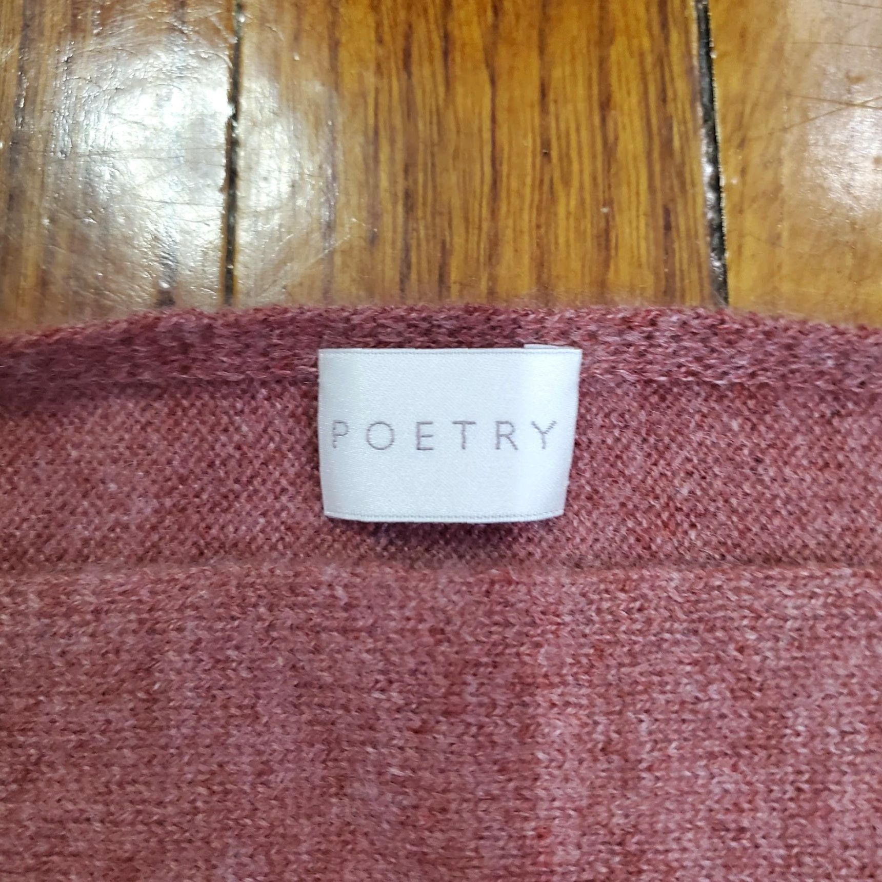 Vintage Poetry Sweater Womens XS Pink 100% Cashmere Relaxed Fit Pullover Size XS / US 0-2 / IT 36-38 - 3 Thumbnail