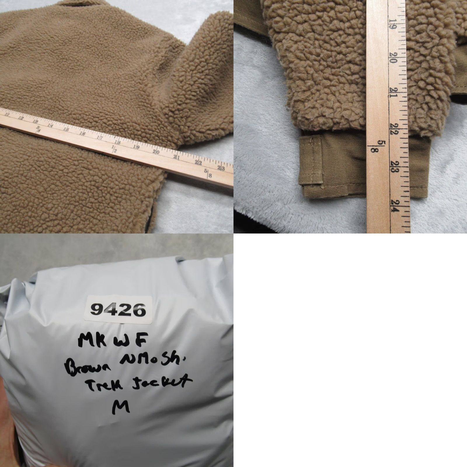 Mountain Khakis Mountain Khakis Sherpa Fleece Jacket Womens Medium Brown Trek Snap Front Pockets Size M / US 6-8 / IT 42-44 - 9 Thumbnail