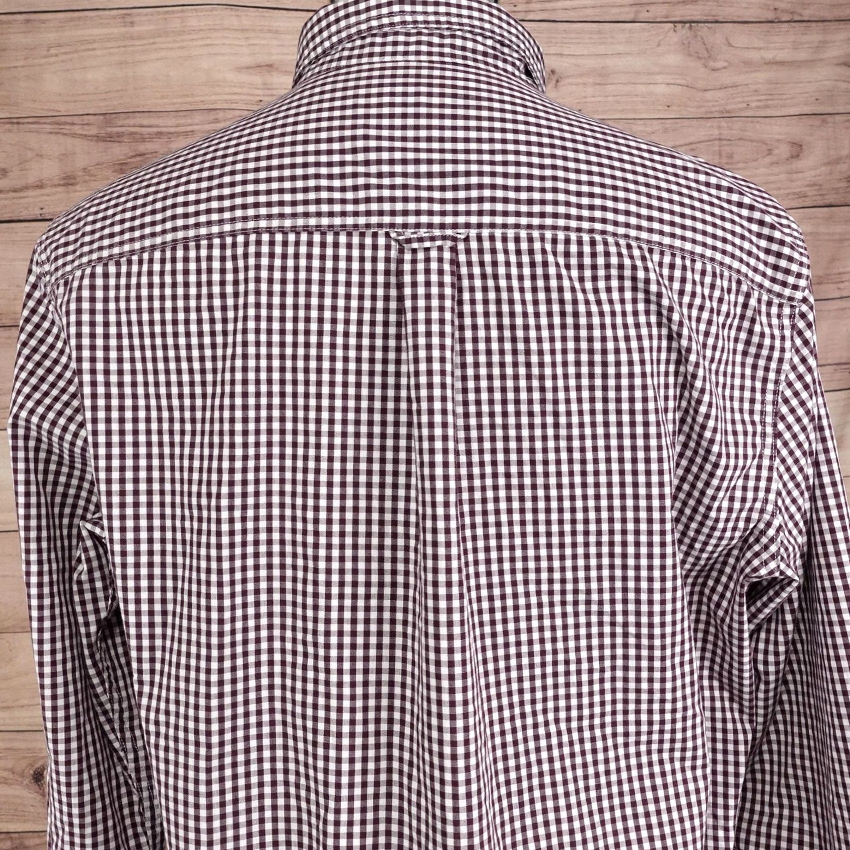 Chaps Chaps Shirt Mens L Check Long Sleeve Button-Up Regular Fit Stretch Embroidered Crest Button-Down Collar Casual Fall Mens Size US L / EU 52-54 / 3 - 5 Thumbnail