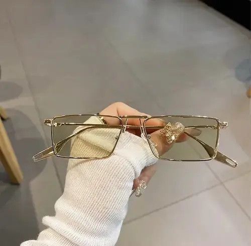 Designer × Vintage Retro punk sunglasses Size ONE SIZE - 4 Thumbnail