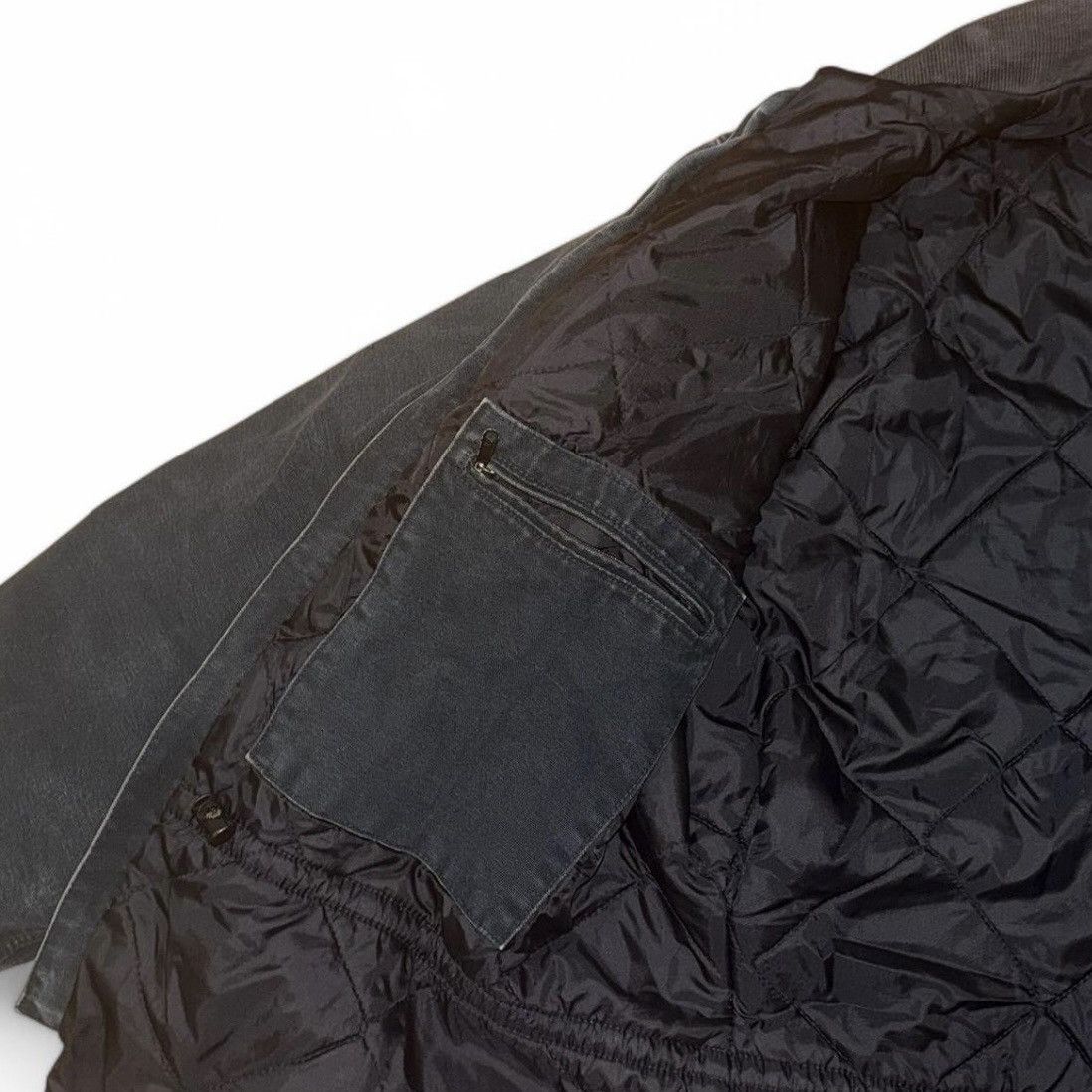 Carhartt × Vintage washed navy vintage heavyweight carhartt jacket Size US XL / EU 56 / 4 - 4 Thumbnail