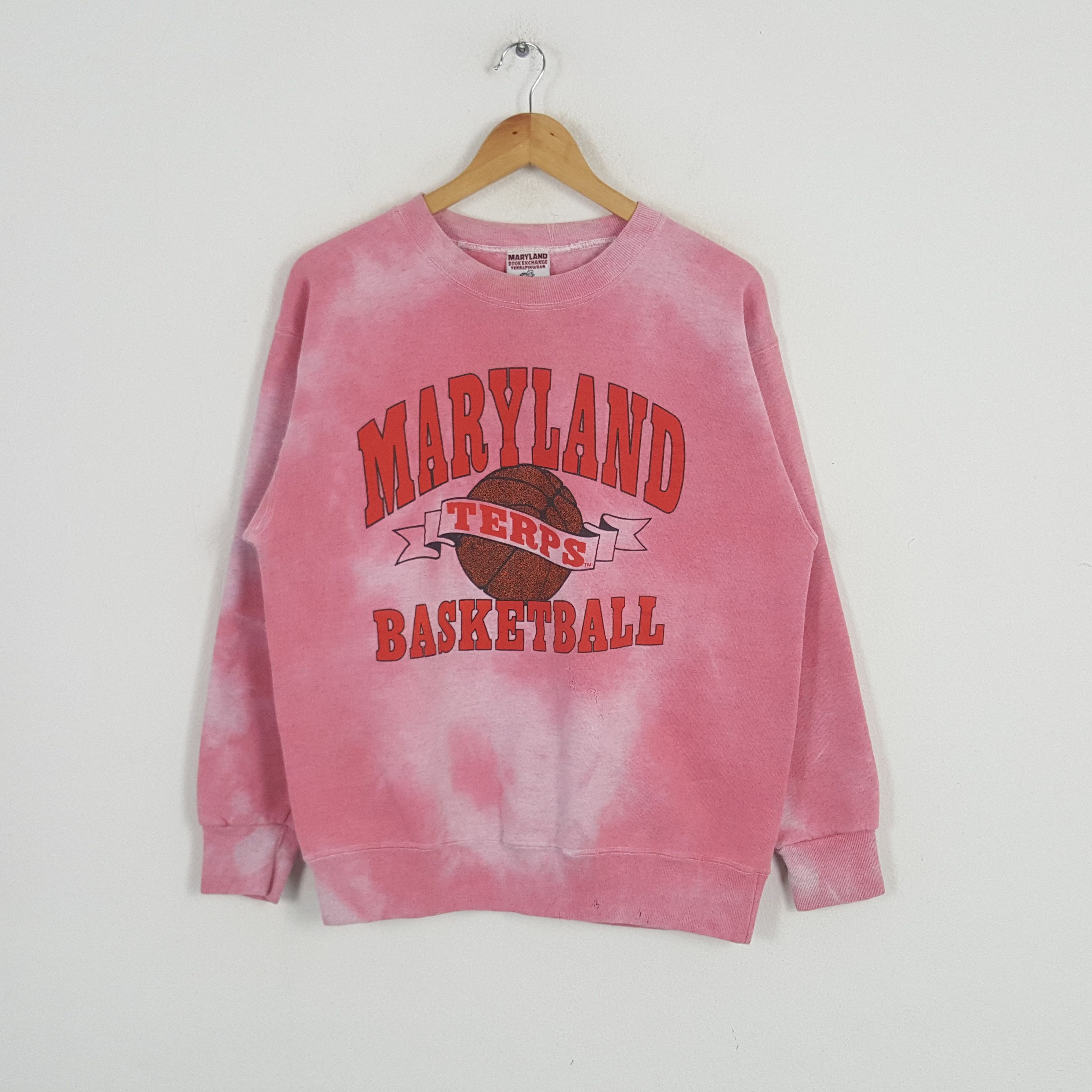 NBA × Vintage Vintage Maryland Terps American Basketball Team Sweatshirt Size US M / EU 48-50 / 2 - 1 Thumbnail