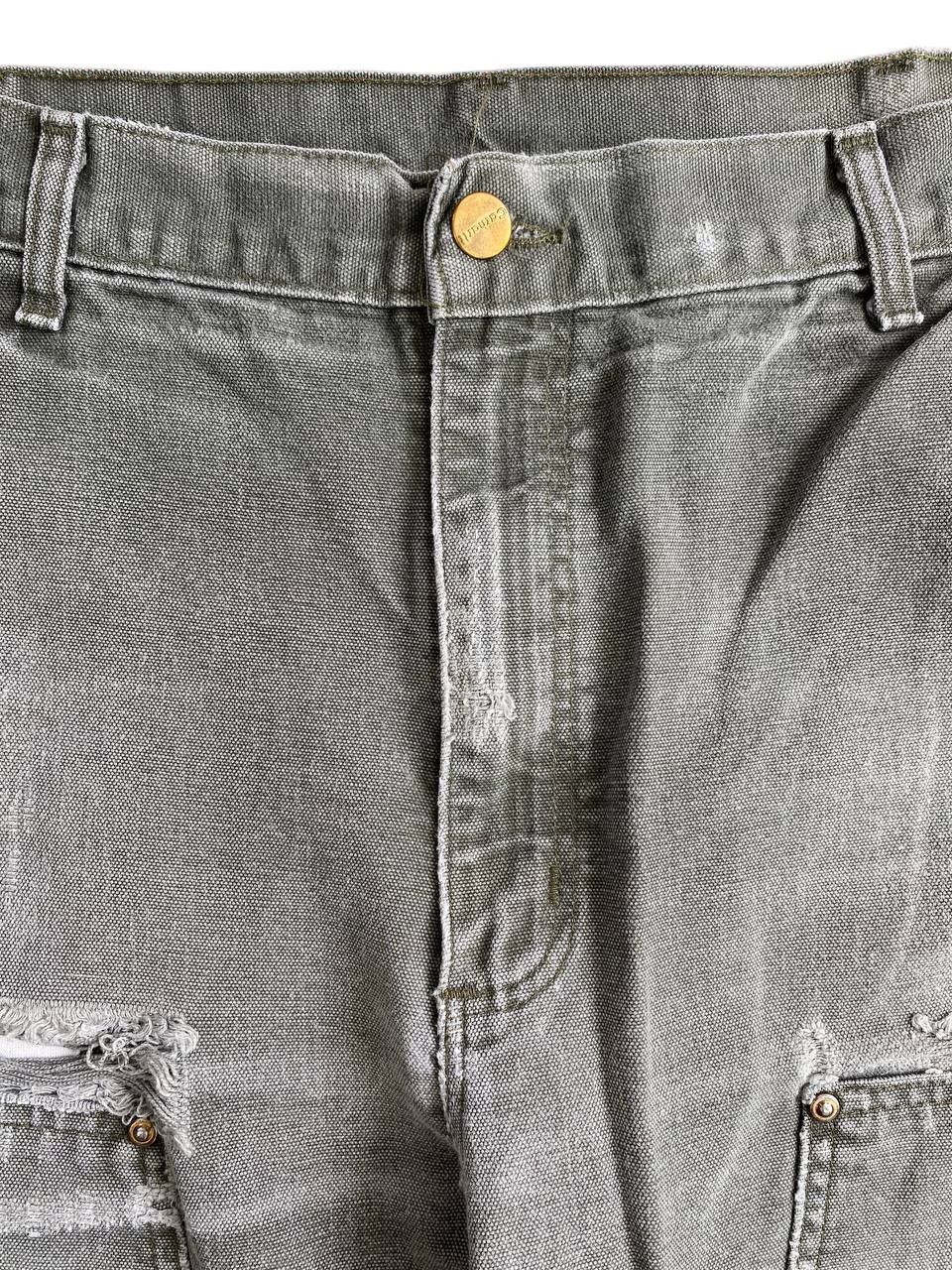 Carhartt Vintage Carharrt USA Distressed Sunfaded Double Knee Size US 38 / EU 54 - 6 Thumbnail