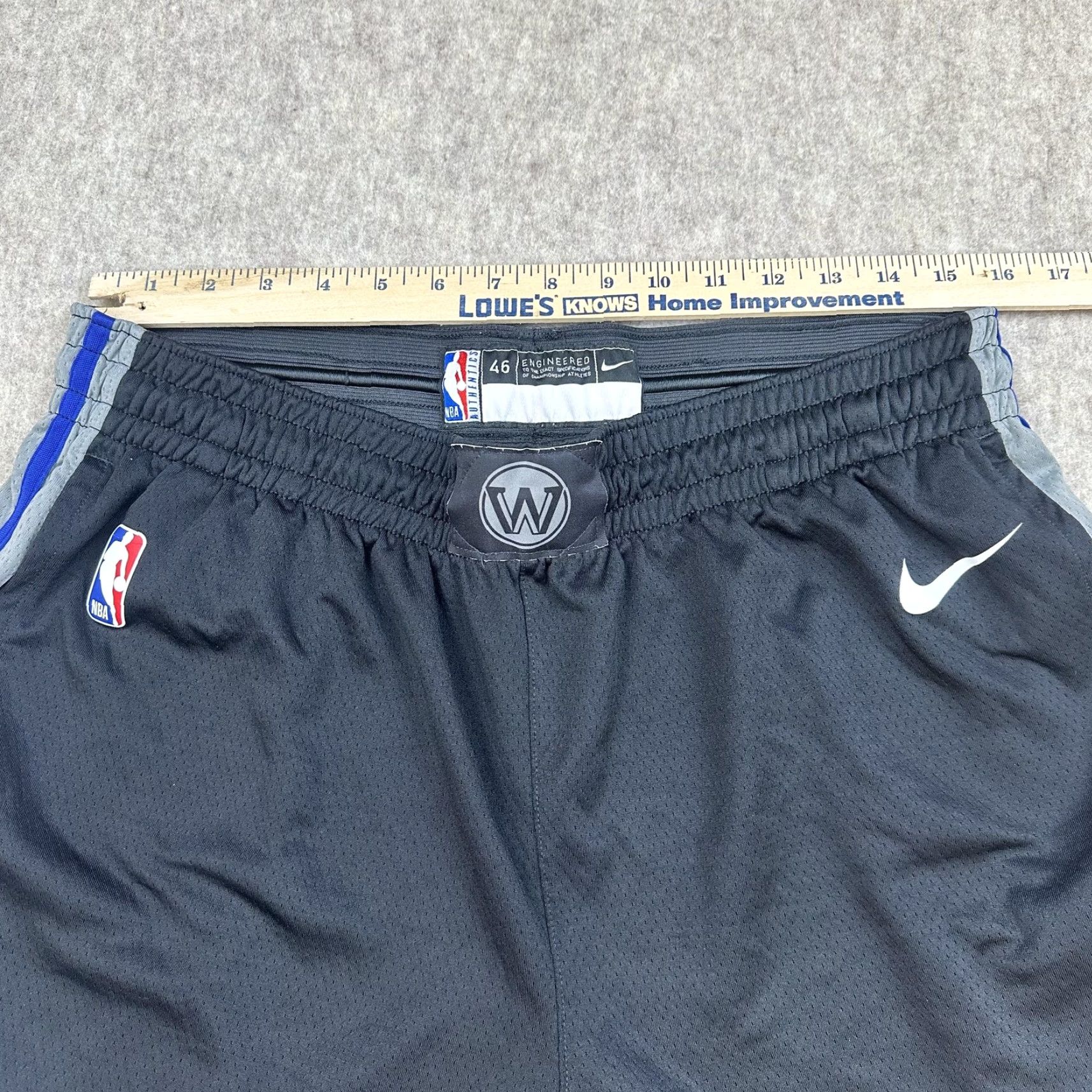 Nike Washington Wizards Shorts Mens Size 46 Black Nike Athletic Basketball Short Sports Mens 46 Black Nike Athletic Basketball Shorts Size US 30 / EU 46 - 5 Thumbnail