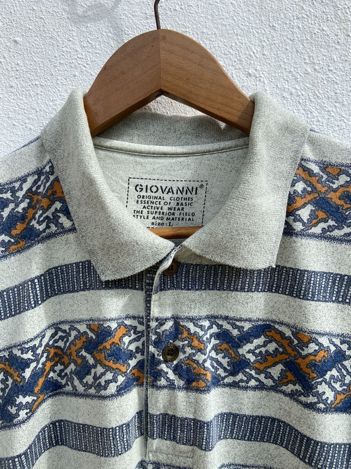 Giovanni Valentino Giovanni polo tee Size US M / EU 48-50 / 2 - 3 Thumbnail