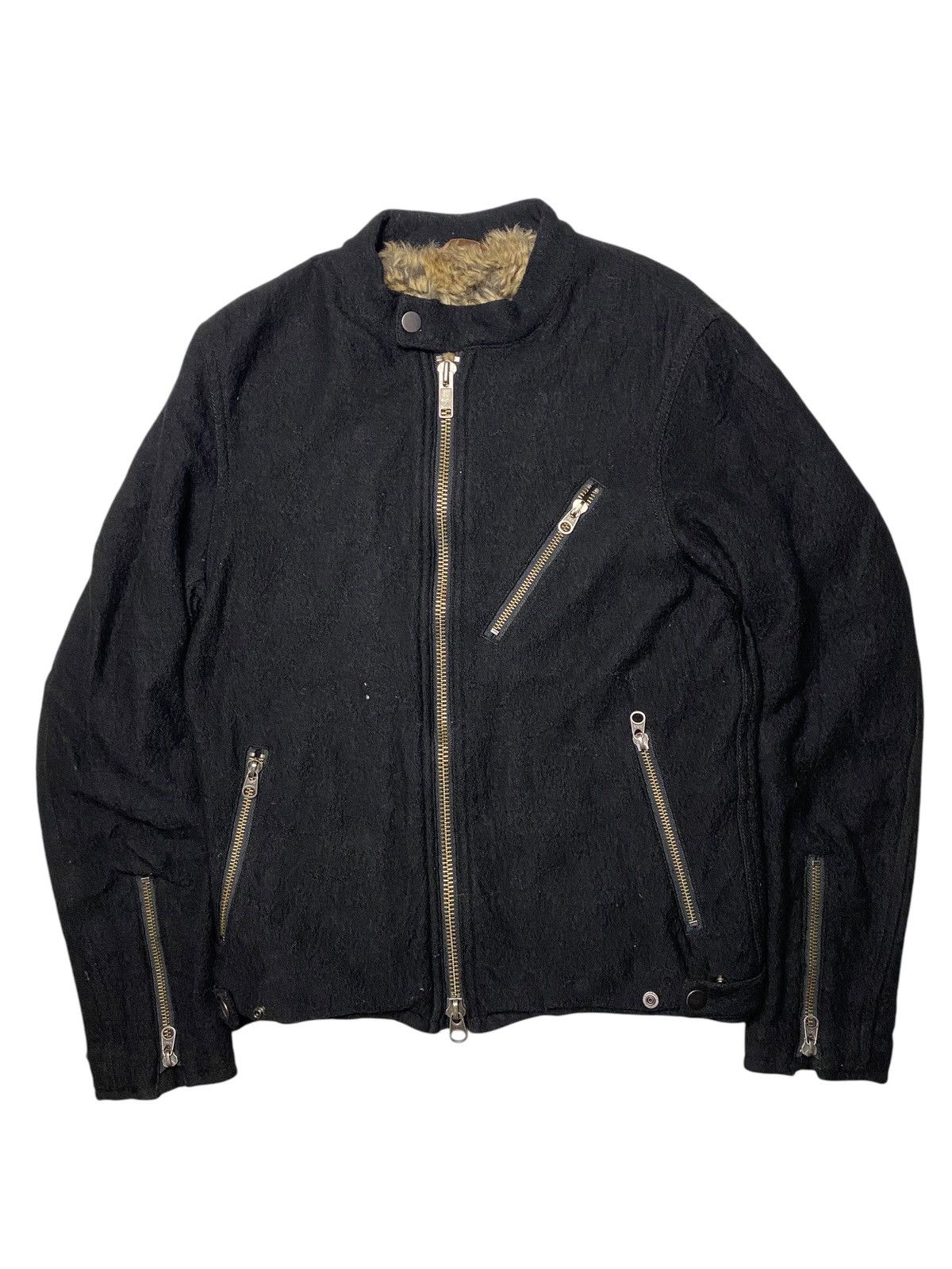 If Six Was Nine 2000's Djournal Standard Fur Multizip Jacket Size US M / EU 48-50 / 2 - 2 Thumbnail