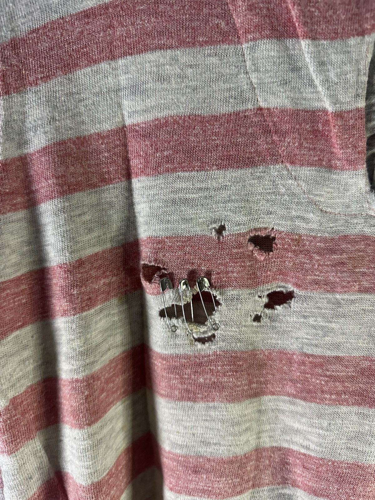 Japanese Brand IMP Japanese Distressed Longslevee Grunge/Punk Style Size US M / EU 48-50 / 2 - 5 Thumbnail