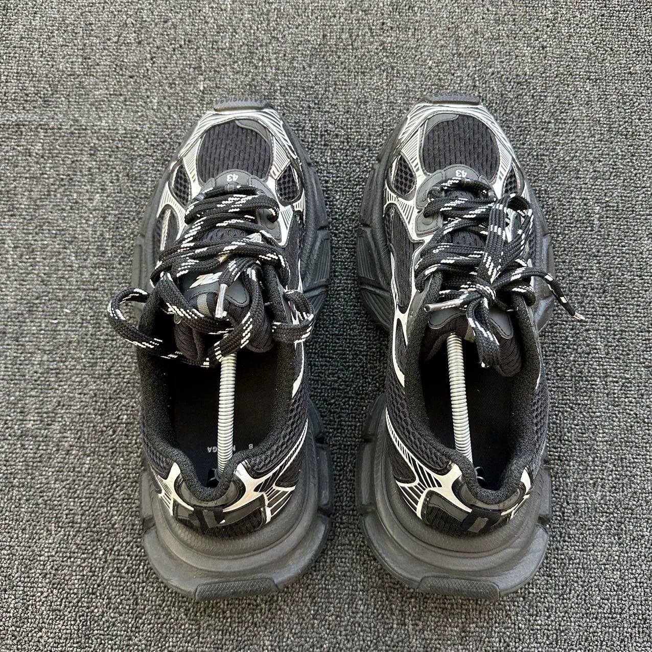 Balenciaga Balenciaga 95 New Black Sneakers Size 43 Size US 10 / EU 43 - 6 Thumbnail