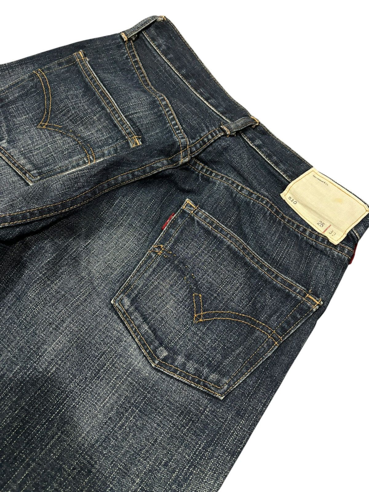 Levi's × Vintage Y2k Vintage Levi’s Lot 510 Japan Faded Straight Cut Jeans Size US 28 / EU 44 - 9 Thumbnail