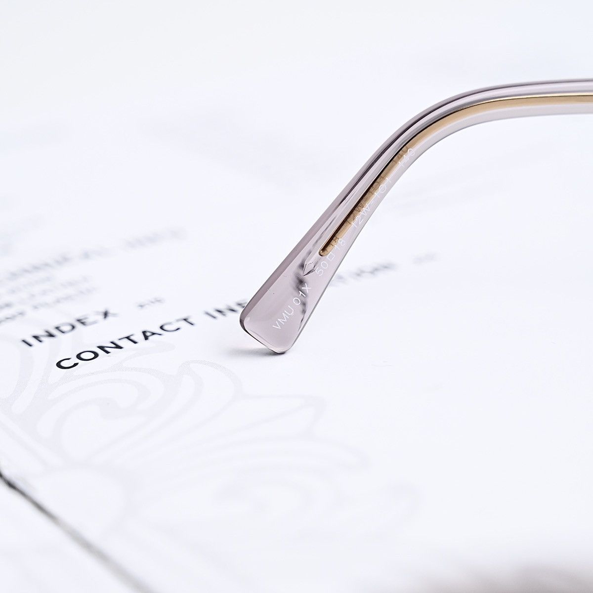 Miu Miu MIU MIU 0MU 01XV GLASSES Size ONE SIZE - 4 Thumbnail