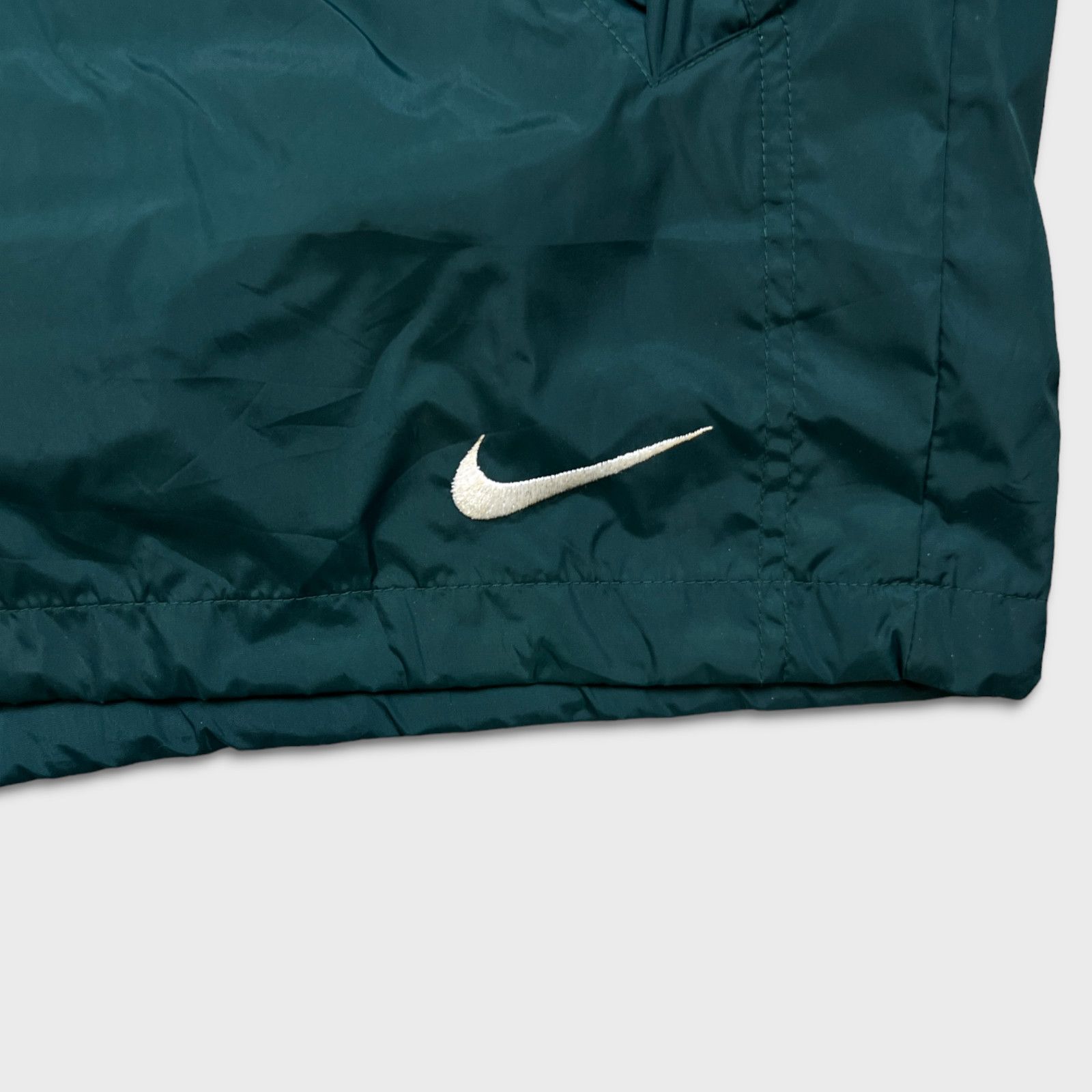 Nike × Vintage VTG 90s Nike Jacket XL Swoosh Full Zip Windbreaker Outdoor Size US XL / EU 56 / 4 - 3 Thumbnail