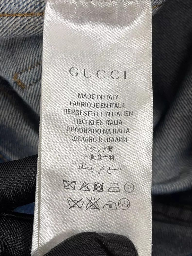Gucci Gucci Coral snake patch casual jeans Size US 31 - 7 Thumbnail