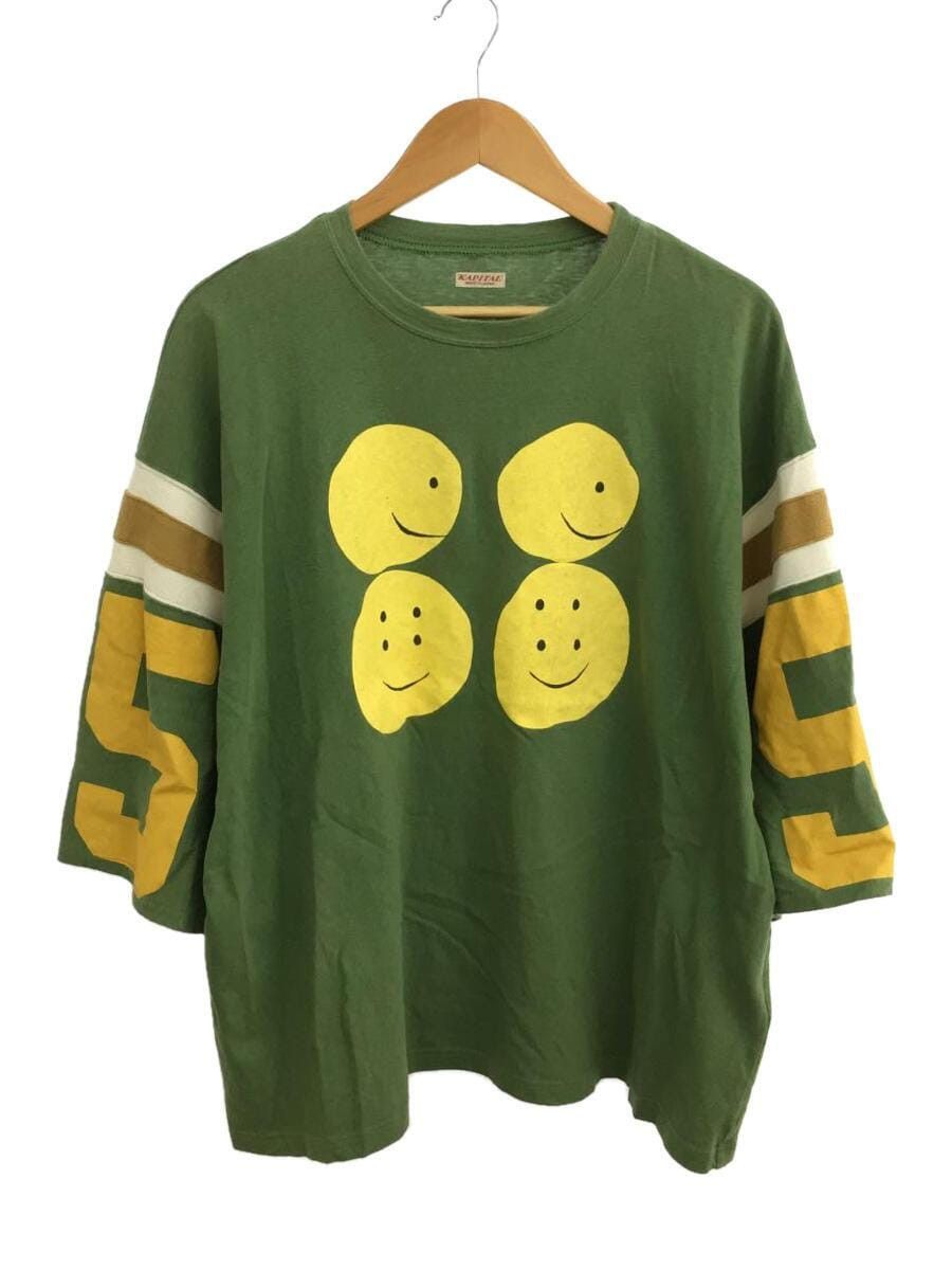 Kapital 🐎 Oversized Smiley Football T-Shirt | Grailed