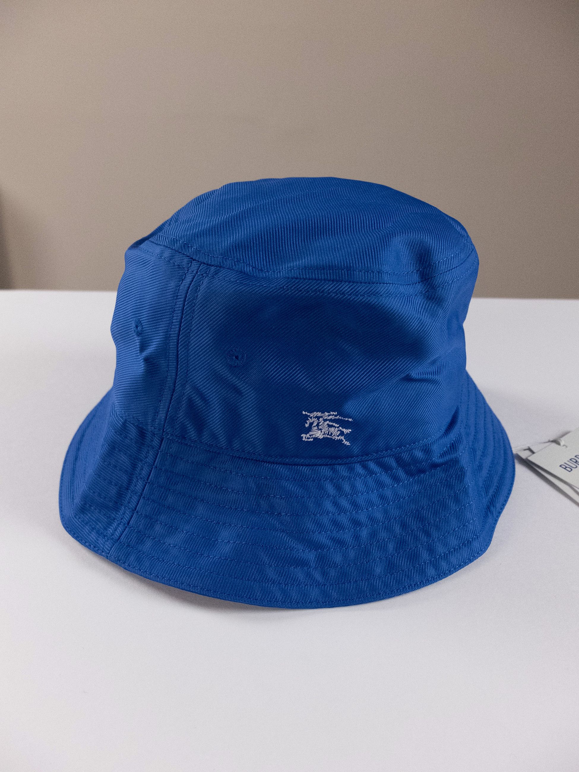 Burberry BURBERRY blue knight logo nylon bucket hat Medium authentic Size ONE SIZE - 3 Thumbnail
