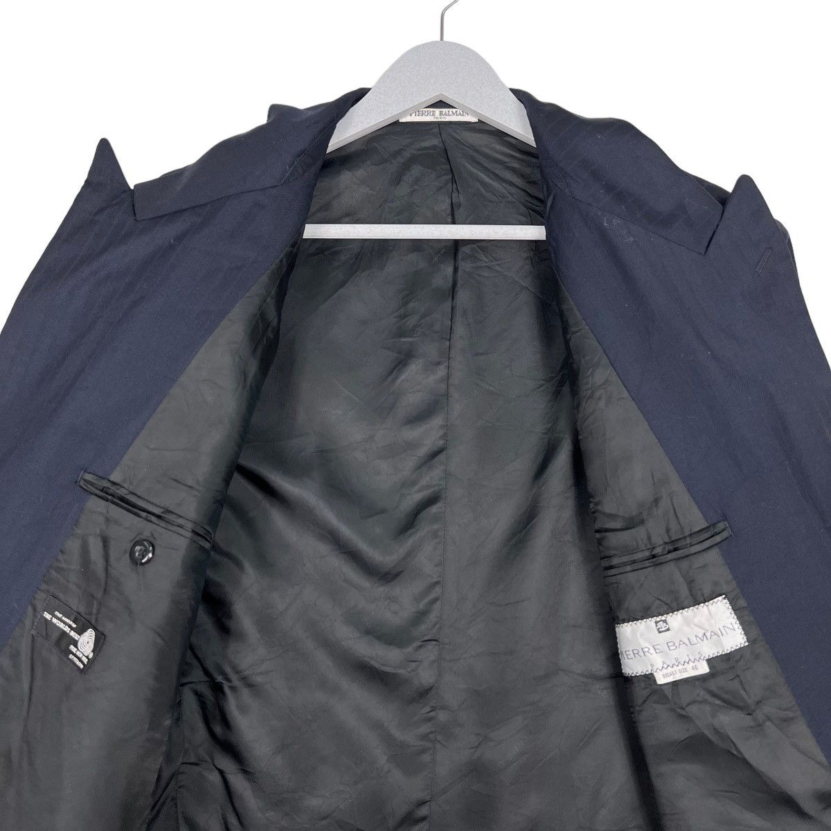Pierre Balmain 🔥 PIERRE BALMAIN DOUBLE BREAST BLAZER COAT Size US M / EU 48-50 / 2 - 11 Thumbnail