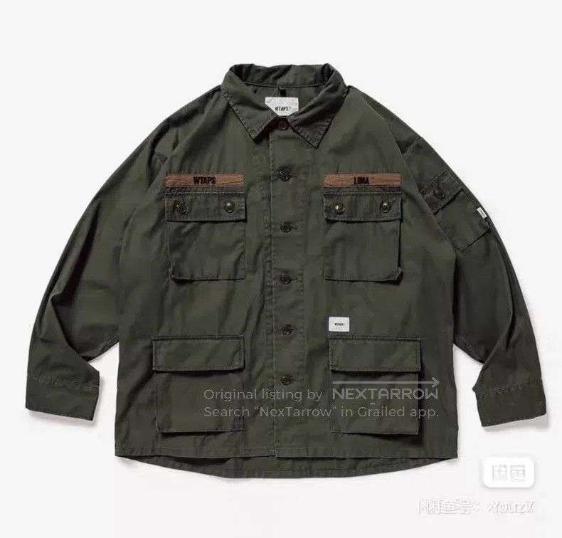 Wtaps Wtaps Four-pocket Jacket Shirt Size US S / EU 44-46 / 1 - 1 Thumbnail