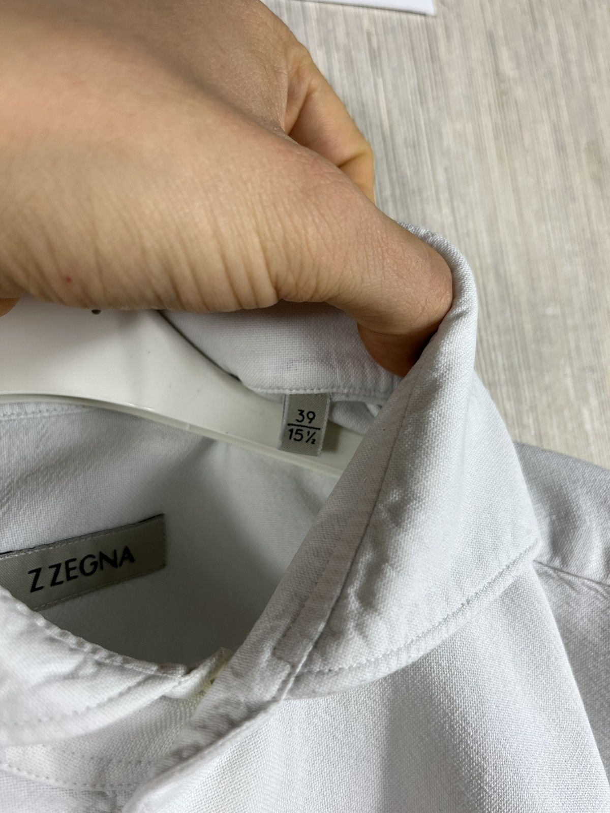 Ermenegildo Zegna × Z Zegna Z Zegna Ermenegildo Zegna classic Camicia-hemd shirt casual Size US S / EU 44-46 / 1 - 13 Thumbnail