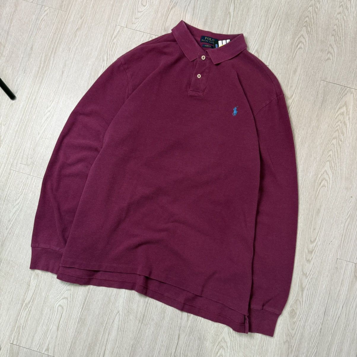 Polo Ralph Lauren Polo Ralph Lauren basic logo long Poloshirt Size US XXL / EU 58 / 5 - 3 Thumbnail