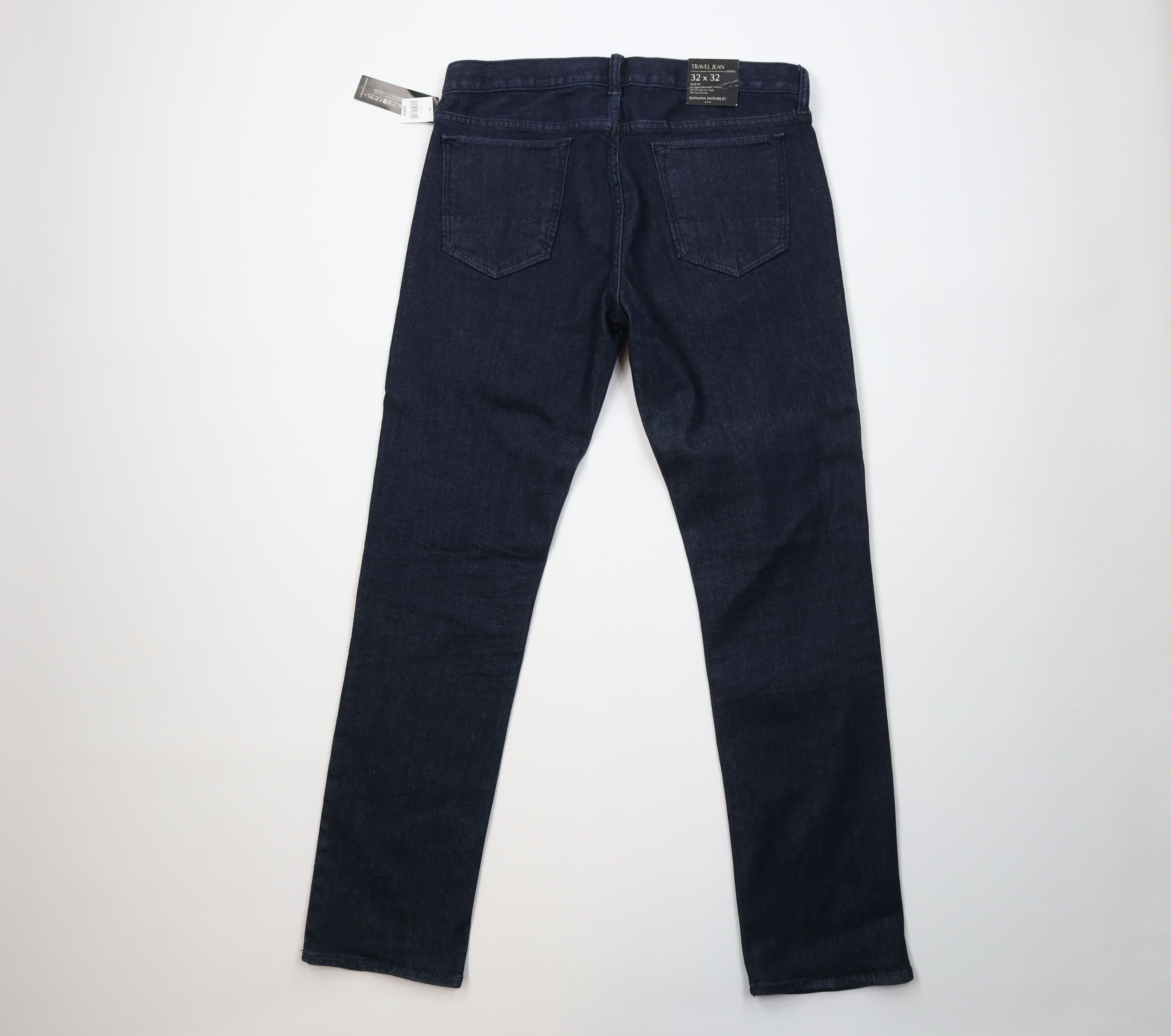 Banana Republic New Banana Republic Stretch Travel Denim Jeans Indigo Blue Size US 32 / EU 48 - 9 Thumbnail