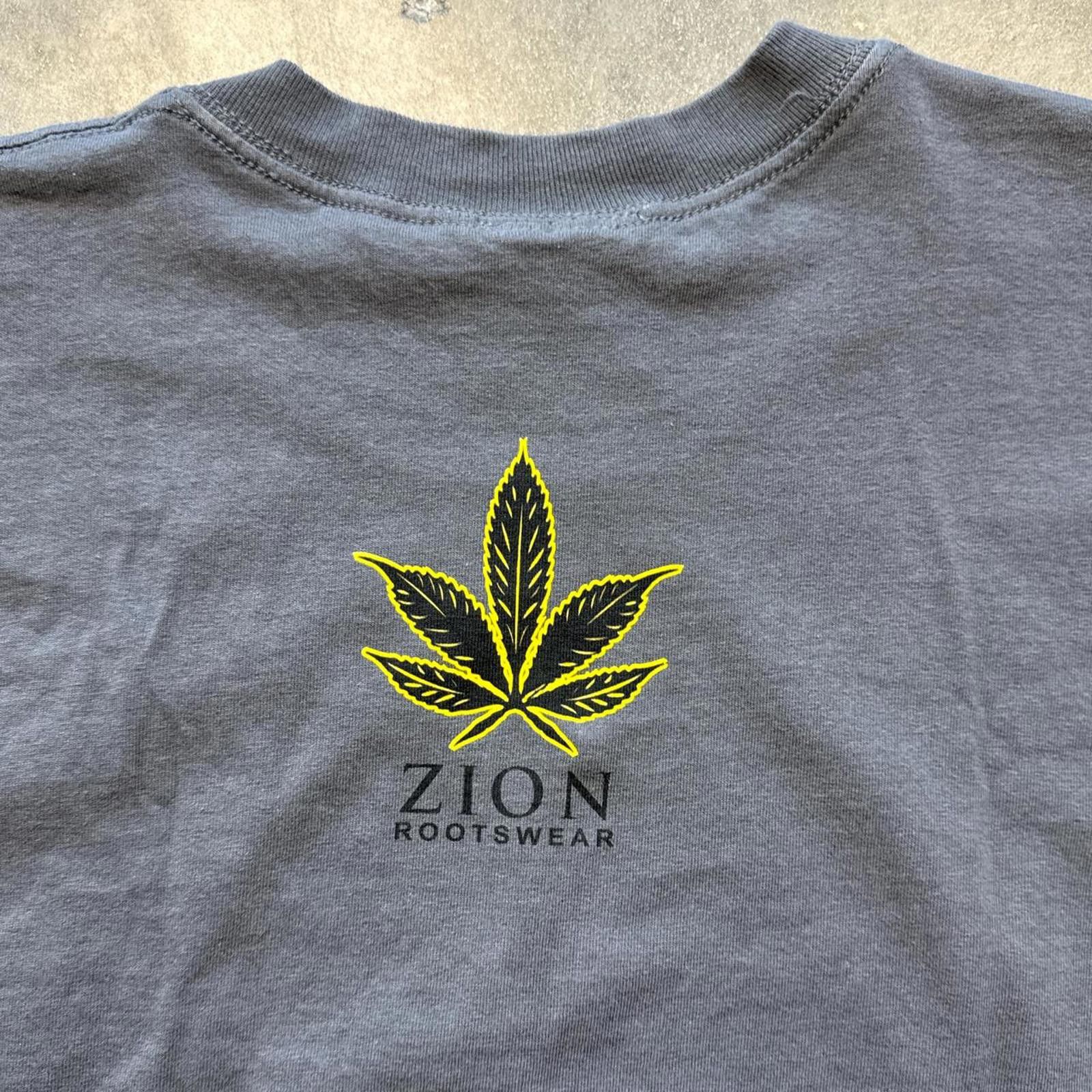 Other Herb Vintage 2000's Grey Zion Graphic T-Shirt Size US L / EU 52-54 / 3 - 4 Thumbnail