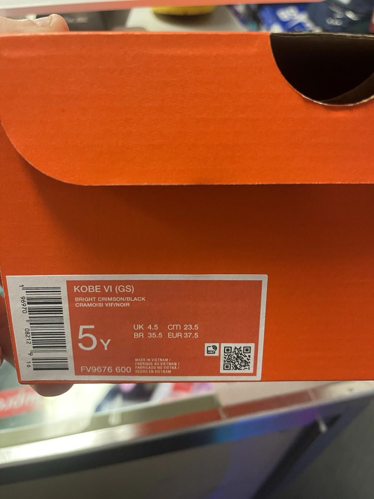 Nike Size 5y - Nike Kobe 6 Protro Reverse Grinch GS FV9676-600 GS Size US 5 / EU 37 - 11 Thumbnail