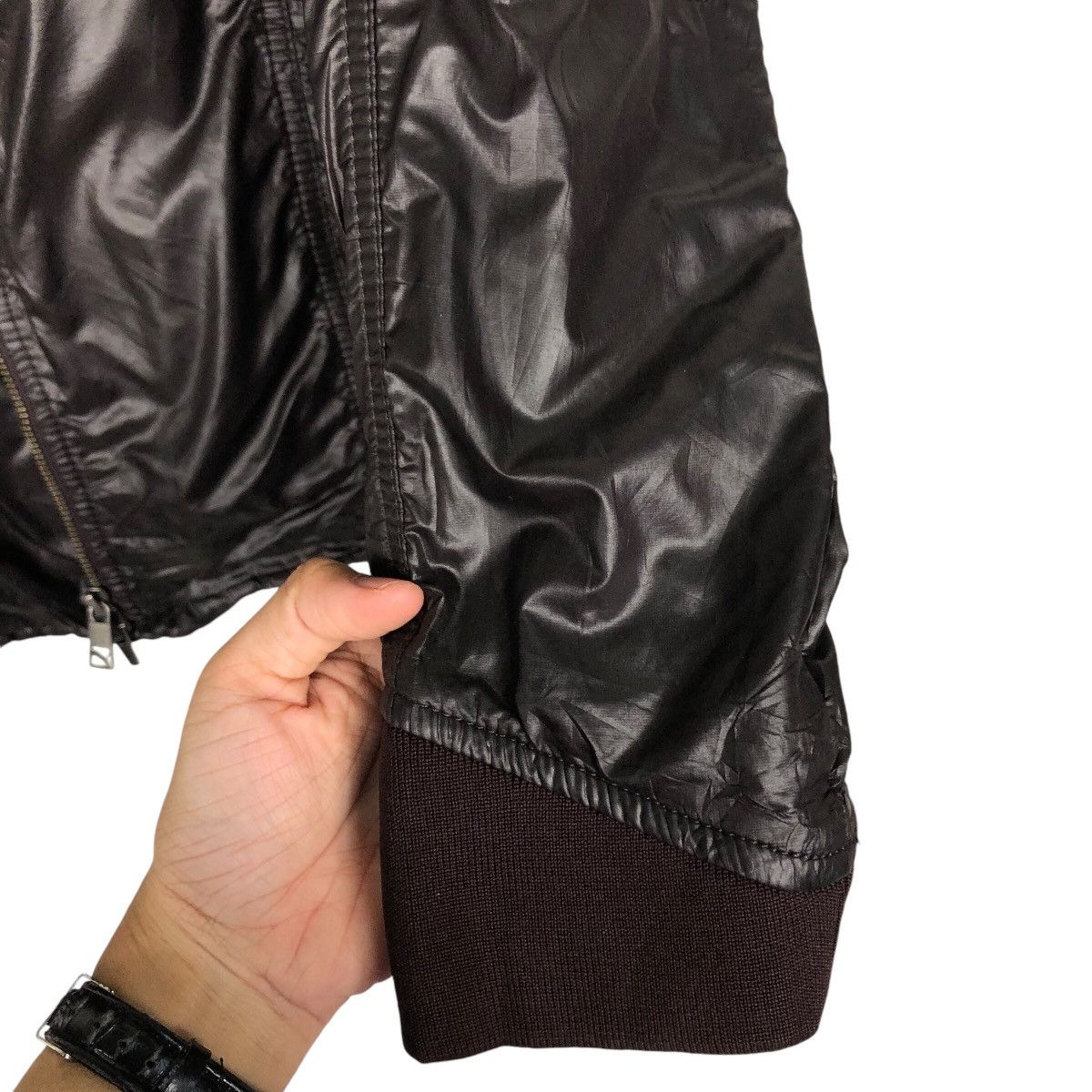 Japanese Brand 📌Vintage Biker Puffer Light Jacket Puma Size US M / EU 48-50 / 2 - 15 Thumbnail