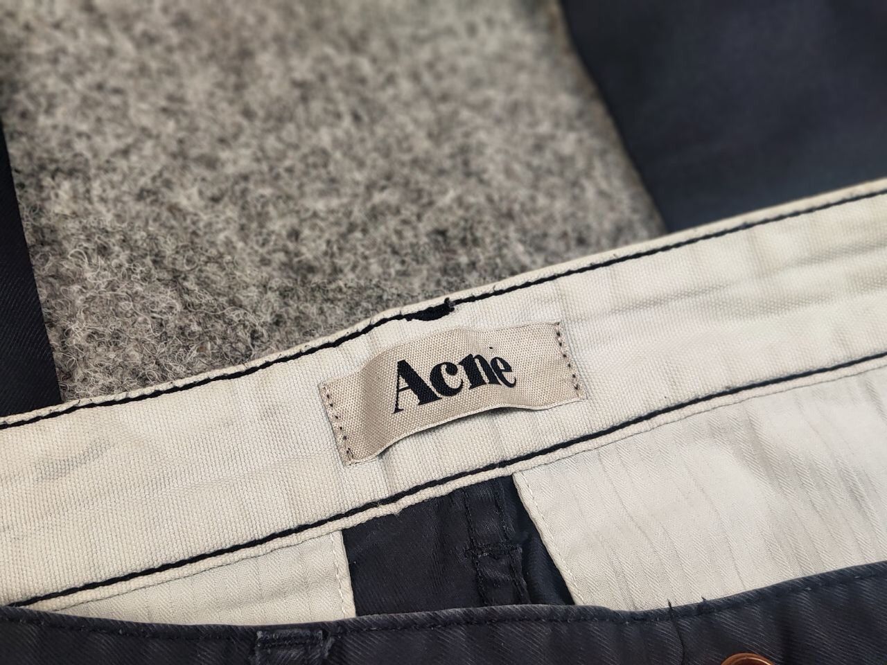 Acne Studios Vintage Acne Studio Roc Twill Chino cotton Trouser Pants Size US 30 / EU 46 - 14 Thumbnail