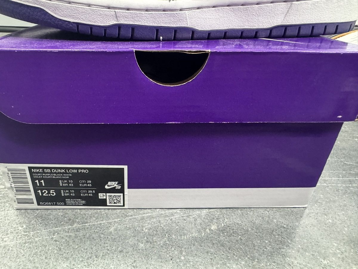 Nike SB Nike Dunk SB Purple Size US 11 / EU 44 - 8 Thumbnail