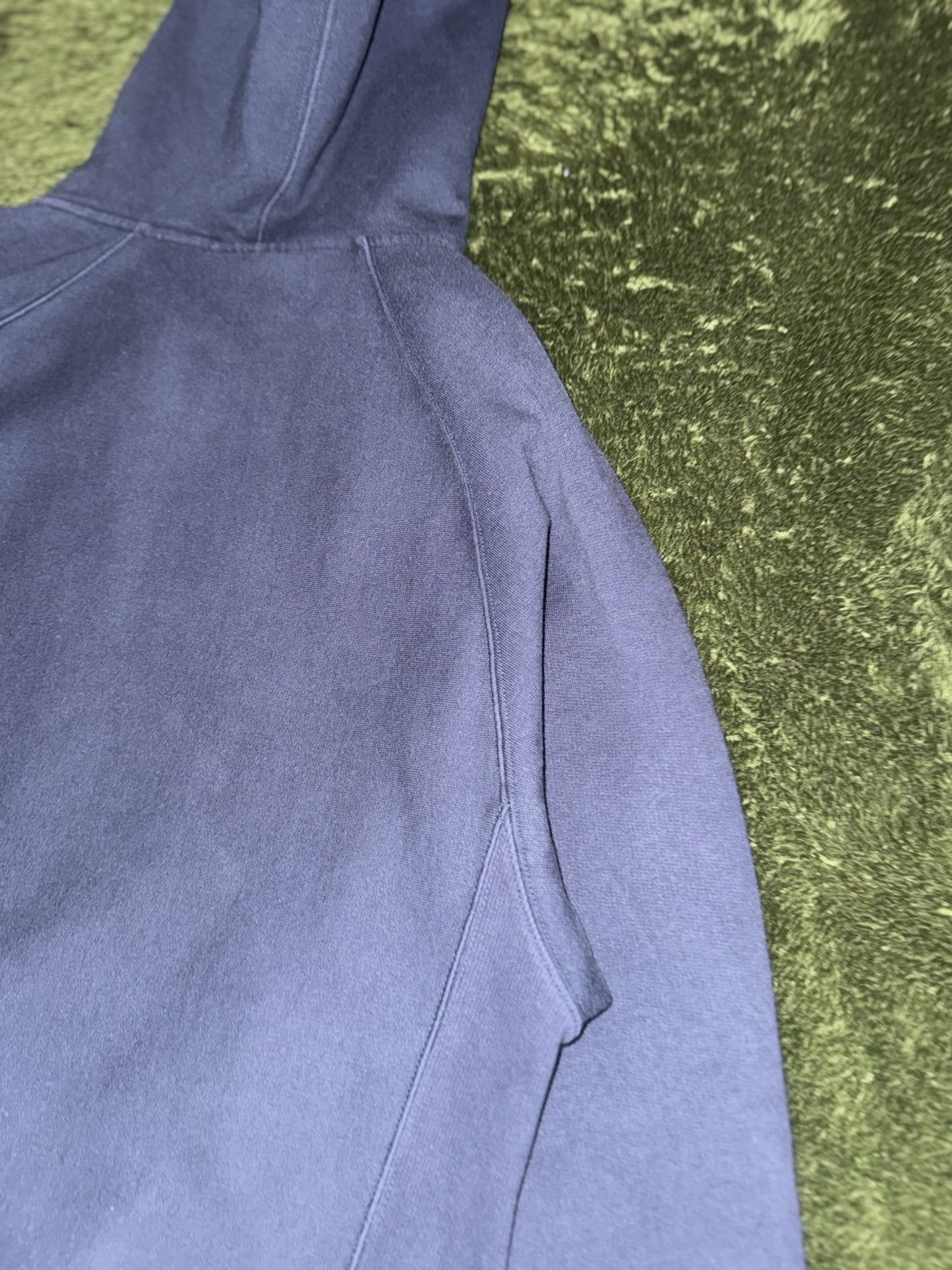 Carhartt Wip [L] Carhartt WIP GARRET Quarter Zip Logo Hoodie Washed Navy Size US L / EU 52-54 / 3 - 8 Thumbnail