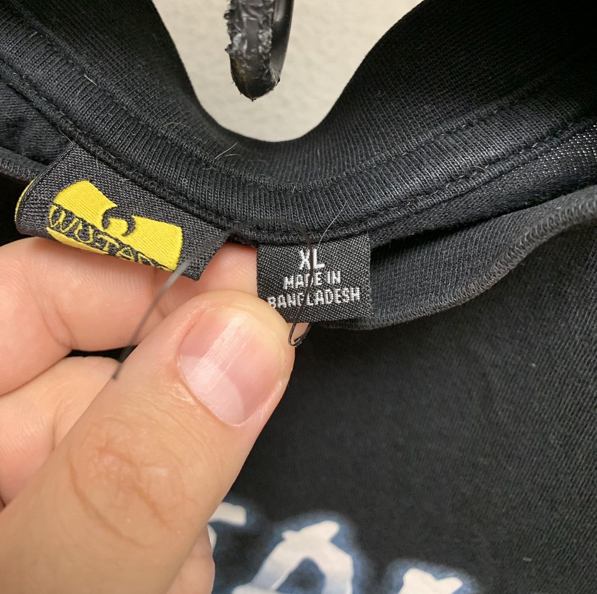 Wu-Tang Clan Wu-Tang clan big logo black sleeveless Xl size vintage Wear Size US XL / EU 56 / 4 - 8 Thumbnail