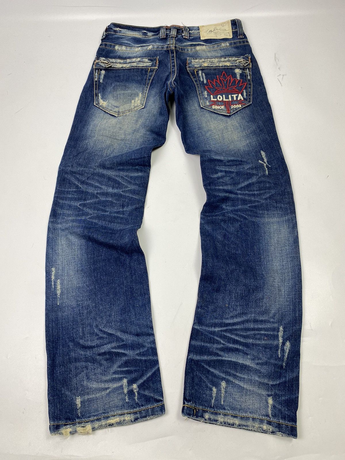 If Six Was Nine yoshitomo nara lolita mudwash jeans pant Size US 30 / EU 46 - 4 Thumbnail