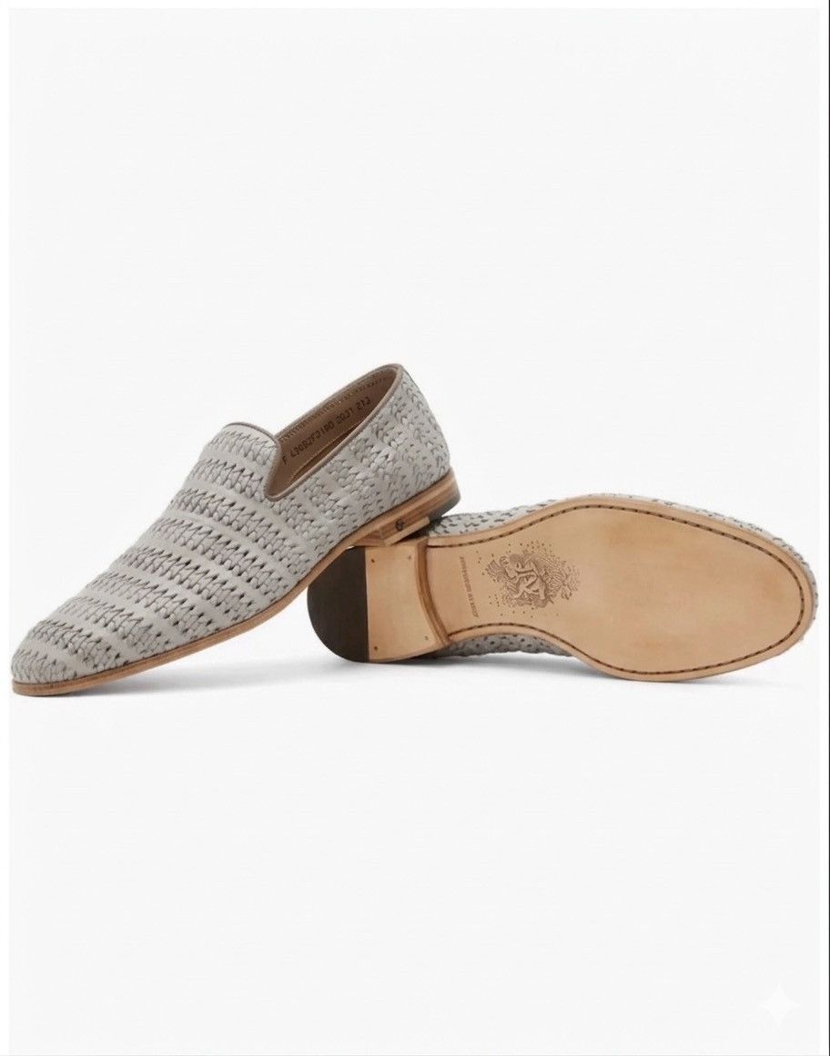 John Varvatos Venice Woven Slip On EU 44 USA 10.5 Size US 10.5 / EU 43-44 - 2 Thumbnail