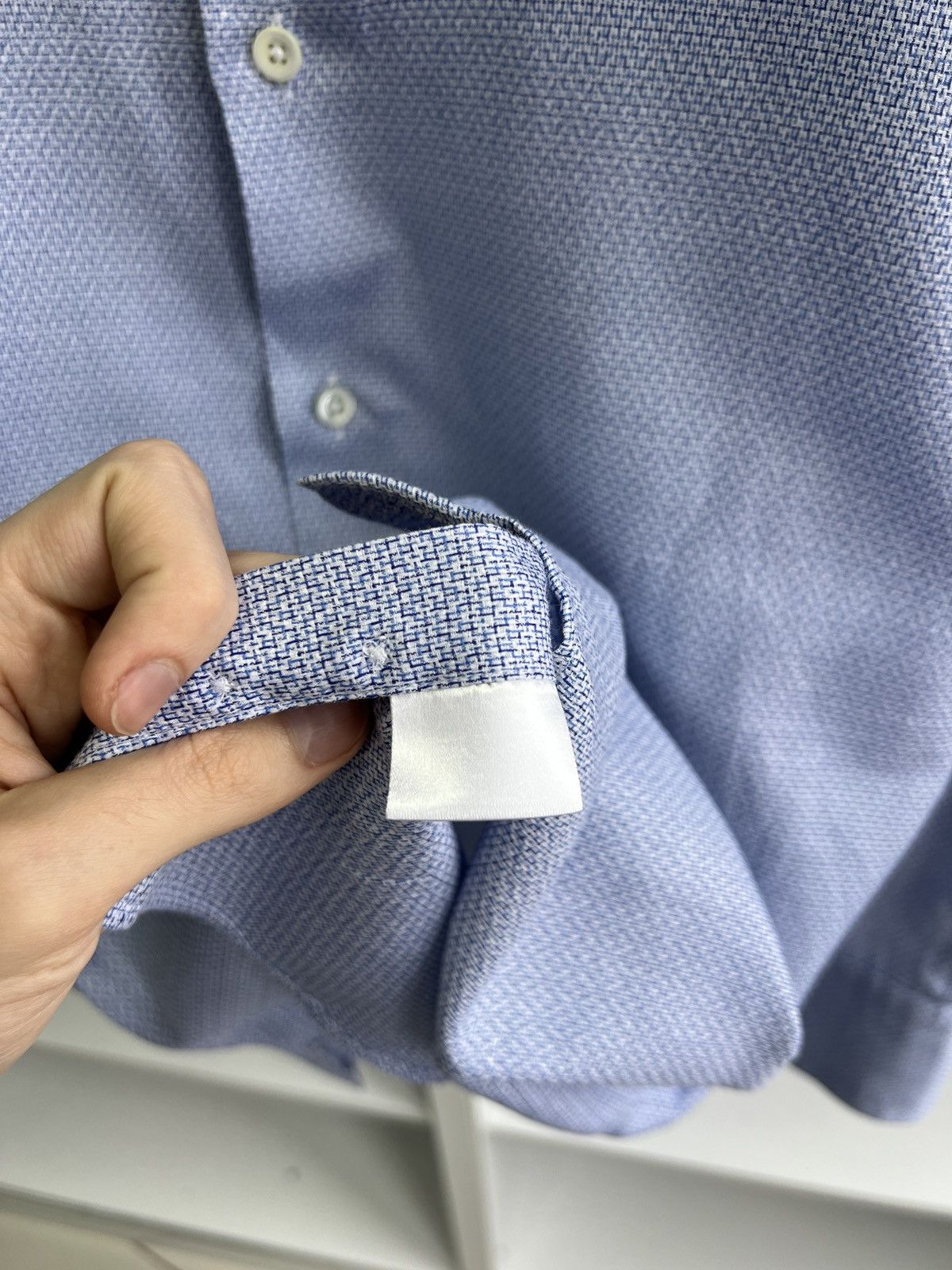 Canali × Designer × Vintage Vintage Canali Luxury Old Money style Button Up Shirt Size US M / EU 48-50 / 2 - 9 Thumbnail