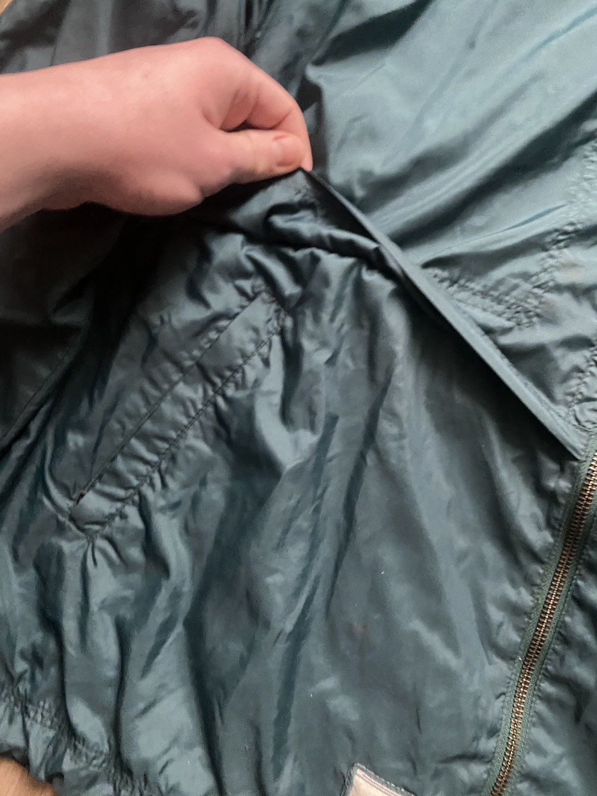 Nike × Vintage Vintage Nike 90’s Y2K rare emerald windbreaker USA L Size US L / EU 52-54 / 3 - 8 Thumbnail